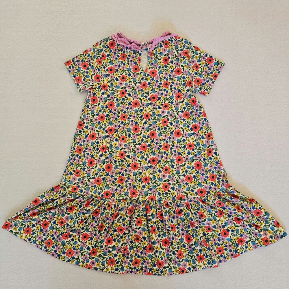 Mini Boden Floral Kids Dress - Multicolor - Picture 5 of 16